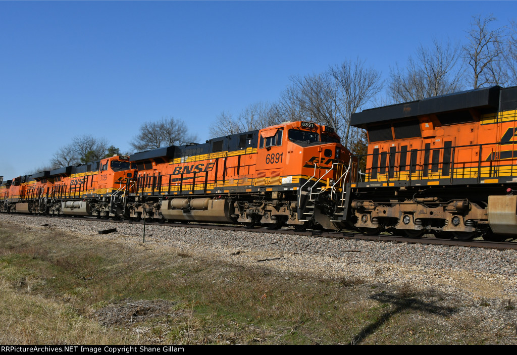 BNSF 6891 Roster shot